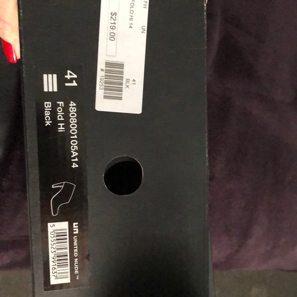 United Nude almost new fabric booties - Picture 11 of 11